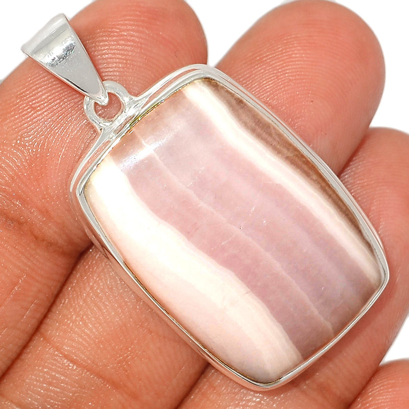 1.7" Mangano Calcite Pendants - PARP123