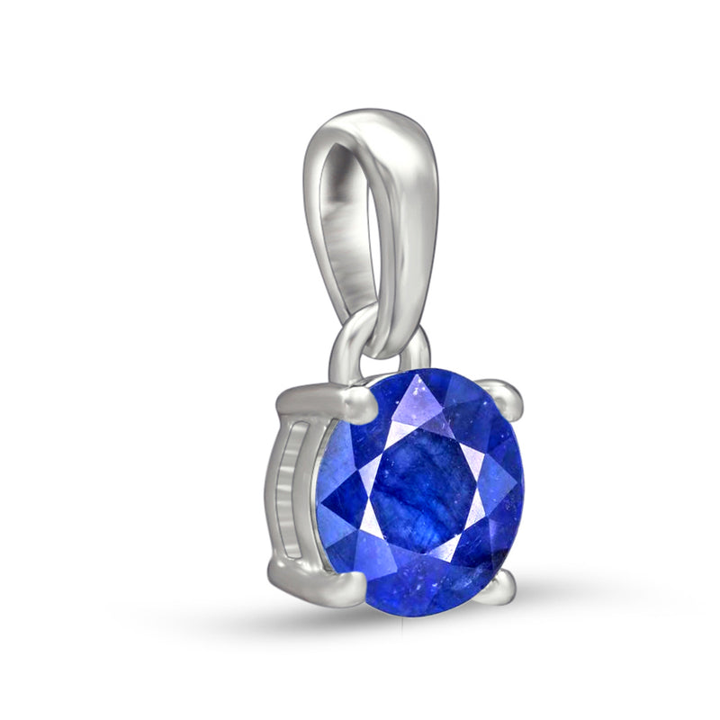 6*6 MM Round - Sapphire Pendants - PBC206-S Catalogue