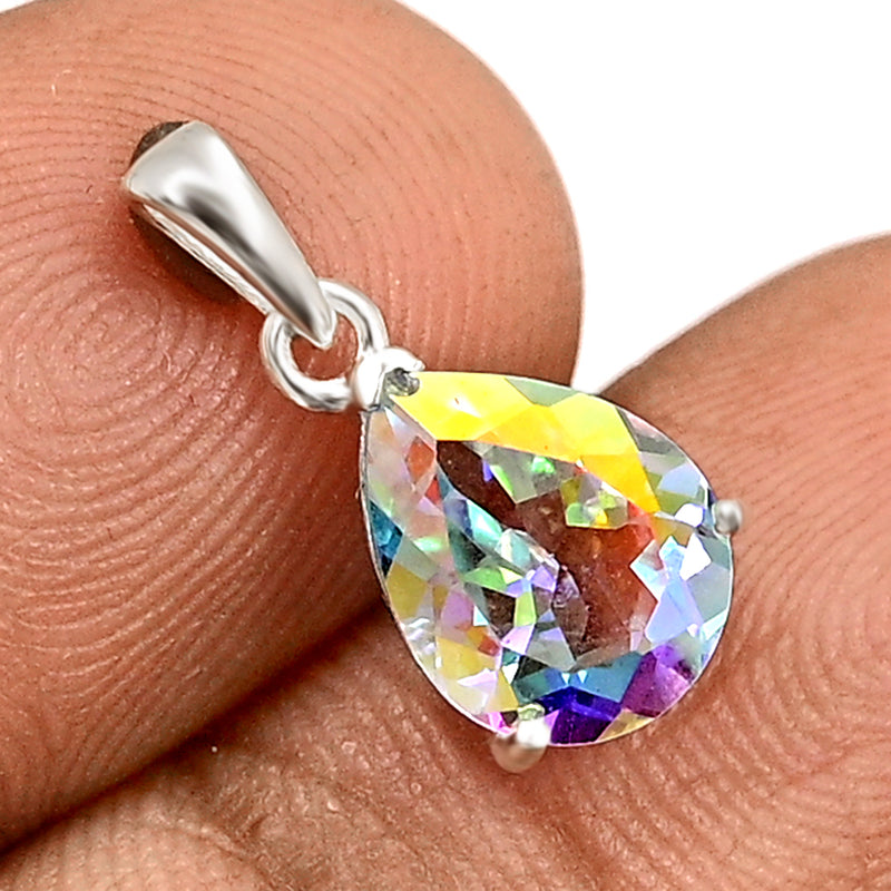 10*8 MM Pear - Mercury Mystic Topaz Jewelry Pendants PBC215-MMT Catalogue