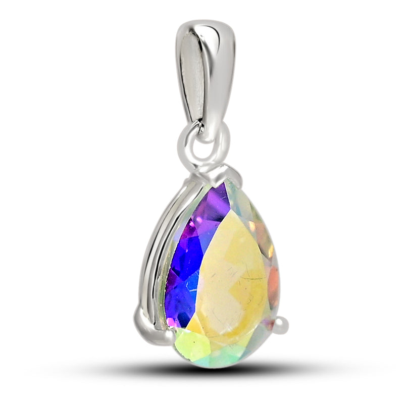 10*8 MM Pear - Mercury Mystic Topaz Jewelry Pendants PBC215-MMT Catalogue