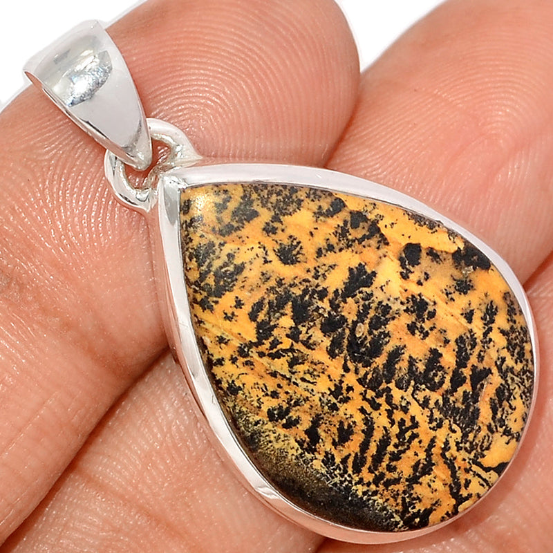 1.5" Paint Brush Jasper Pendants - PBPP88