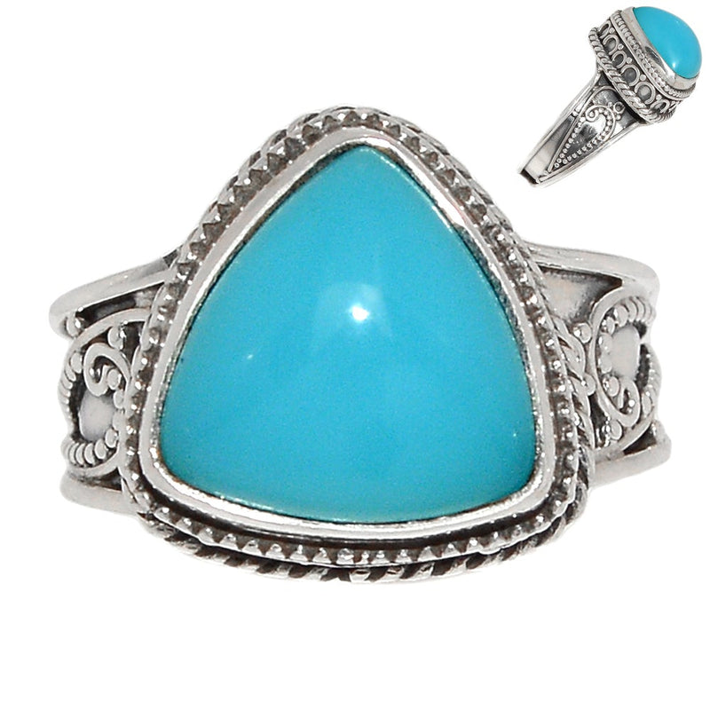 Fine Filigree - Paraiba Chalcedony Ring - PCDR314