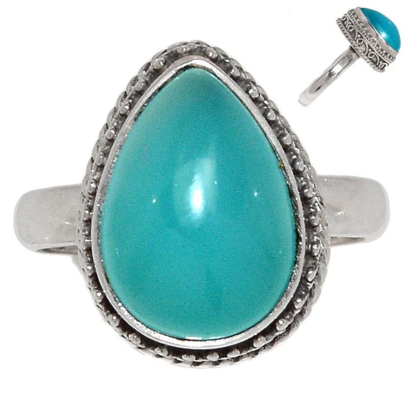 Fine Filigree - Paraiba Chalcedony Ring - PCDR323