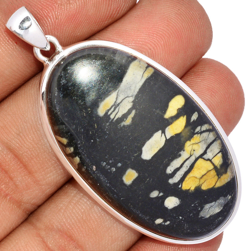 2.1" Picasso Jasper Pendants - PCJP199