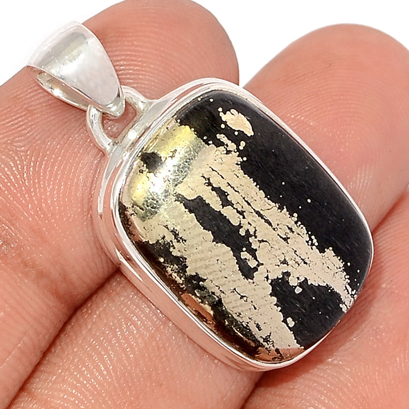 1.3" Pyrite In Magnetite Pendants - PIMP507