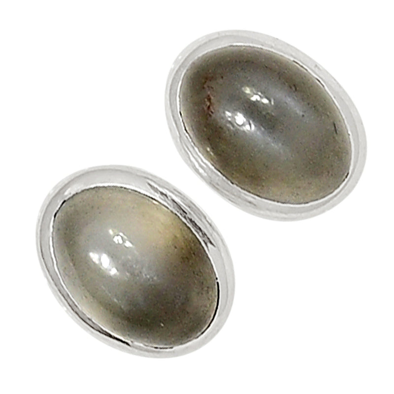 Srilankan Moonstone Studs - PMSS6