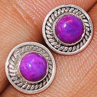 Purple Mohave Turquoise Studs-PMTS51