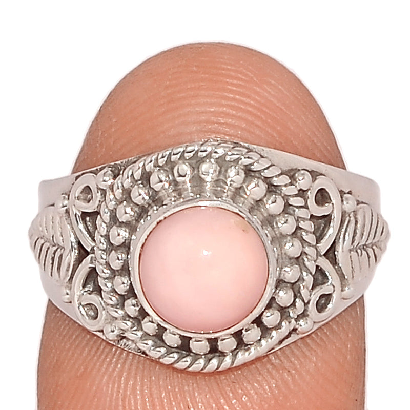 Fine Filigree - Pink Opal Ring - PNKR646