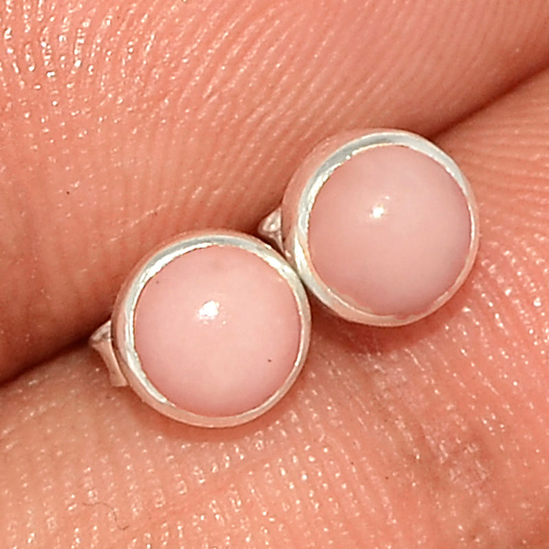 Pink Opal Studs - PNKS345