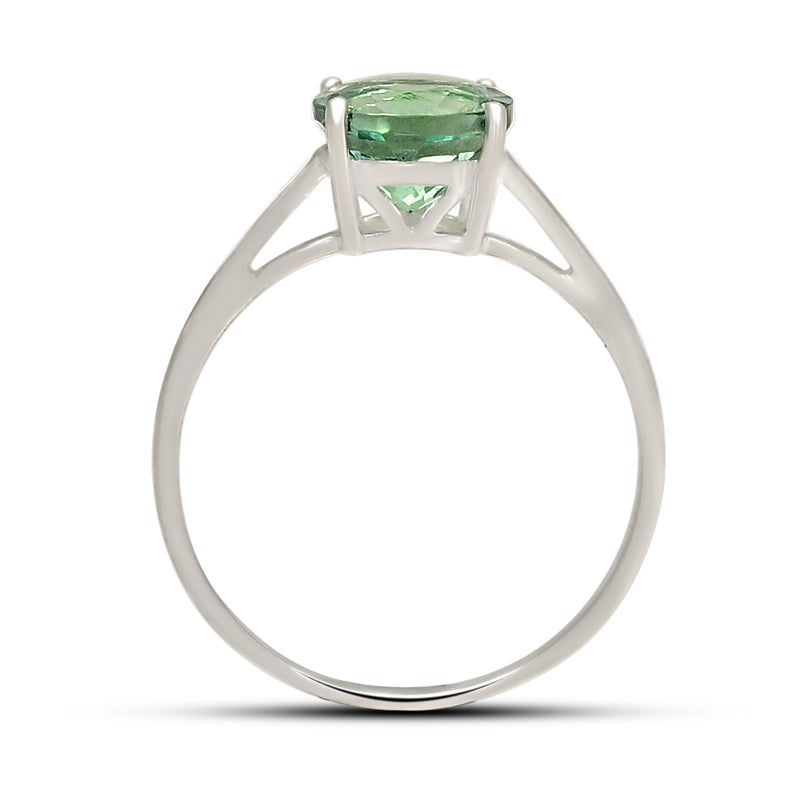 8*8 MM Round - Green Fluorite Faceted Ring - RBC320-GFF Catalogue