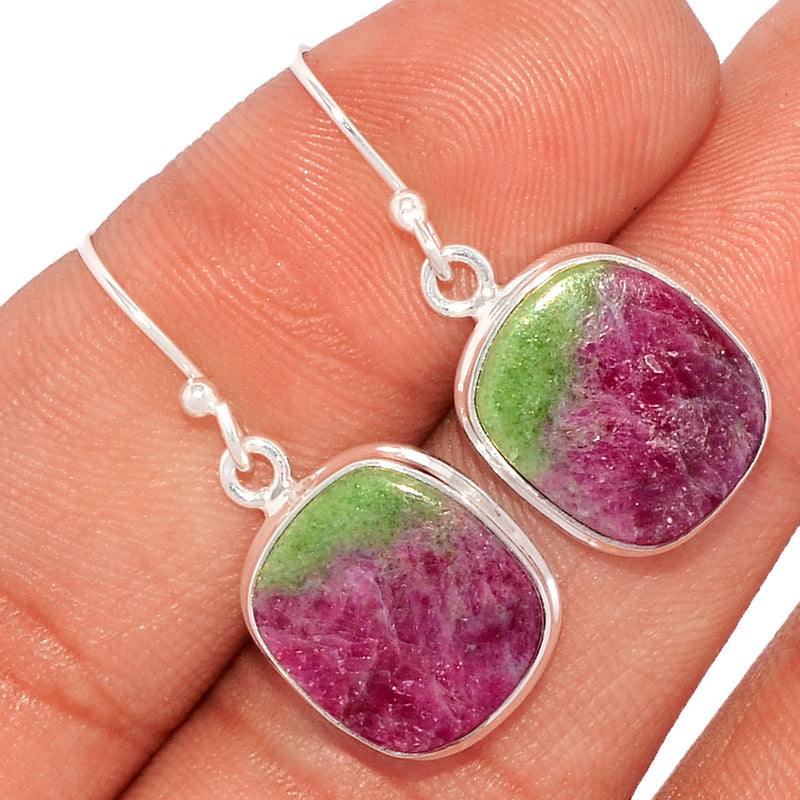 1.2" Ruby Zoisite Earrings - RBZE304