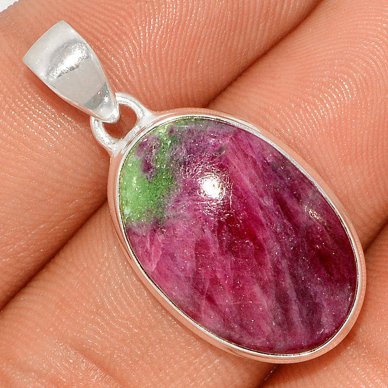 1.3" Ruby Zoisite Pendants - RBZP1283