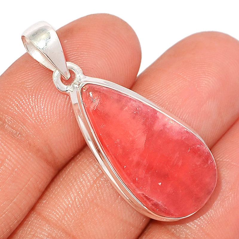 1.6" Rhodochrosite Jelly Pendants - RCJP309