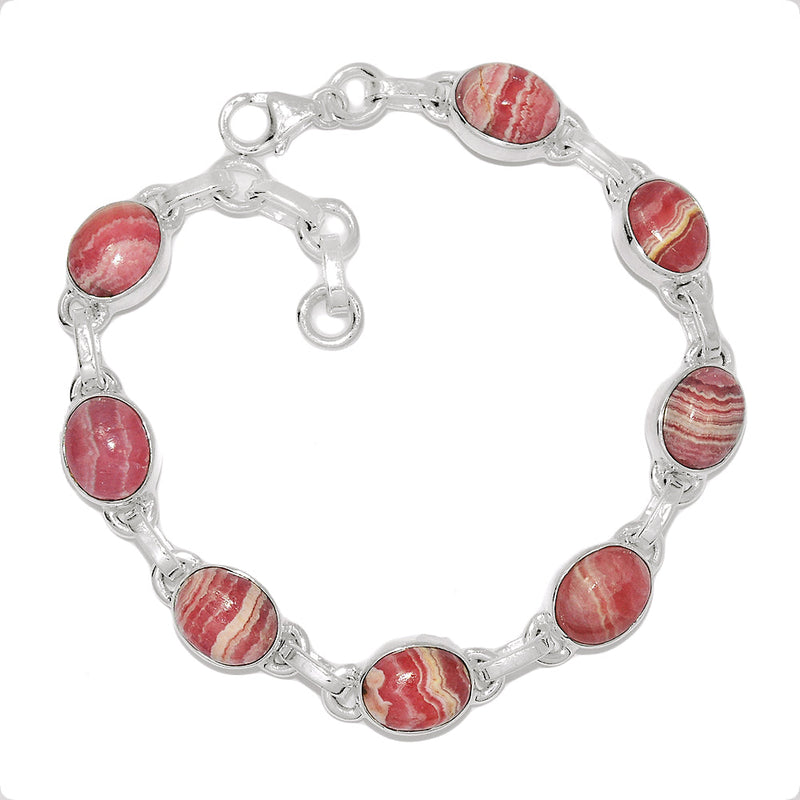 8.1" Rhodochrosite Bracelets - RDOB153