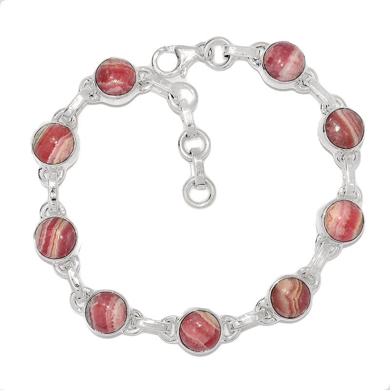 8.3" Rhodochrosite Bracelets - RDOB157