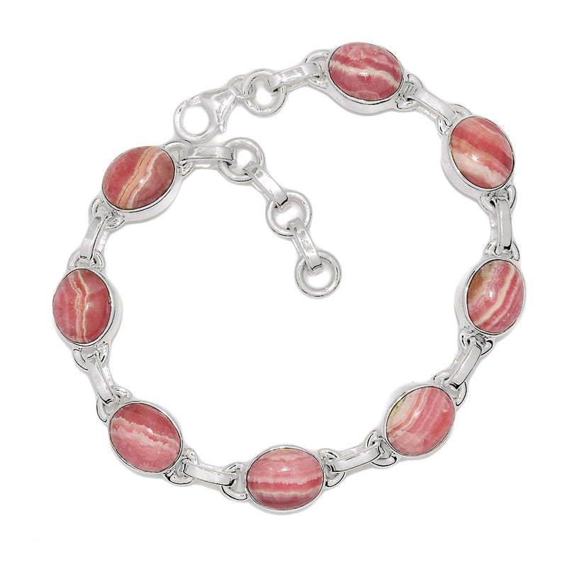 8.1" Rhodochrosite Bracelets - RDOB169