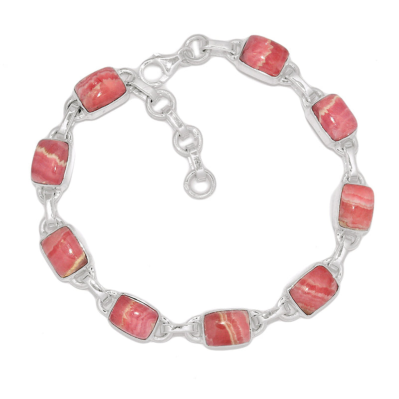 8.7" Rhodochrosite Bracelets - RDOB171