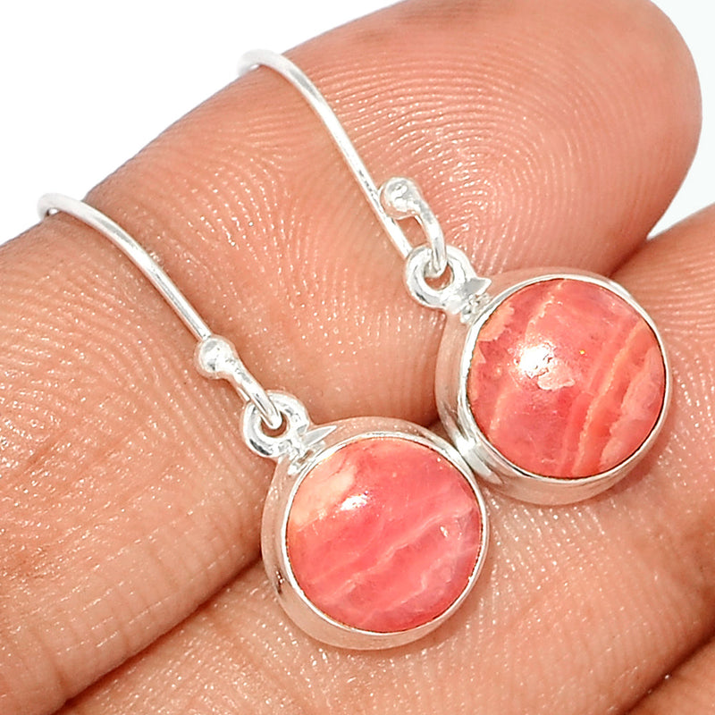 1.1" Rhodochrosite Earrings - RDOE884