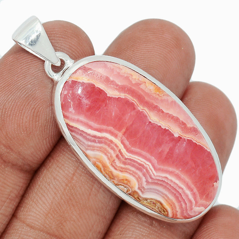 1.8" Rhodochrosite Pendants - RDOP2560