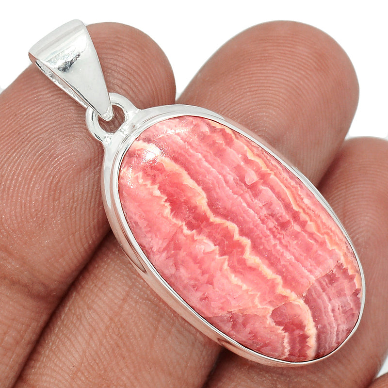 1.6" Rhodochrosite Pendants - RDOP2585