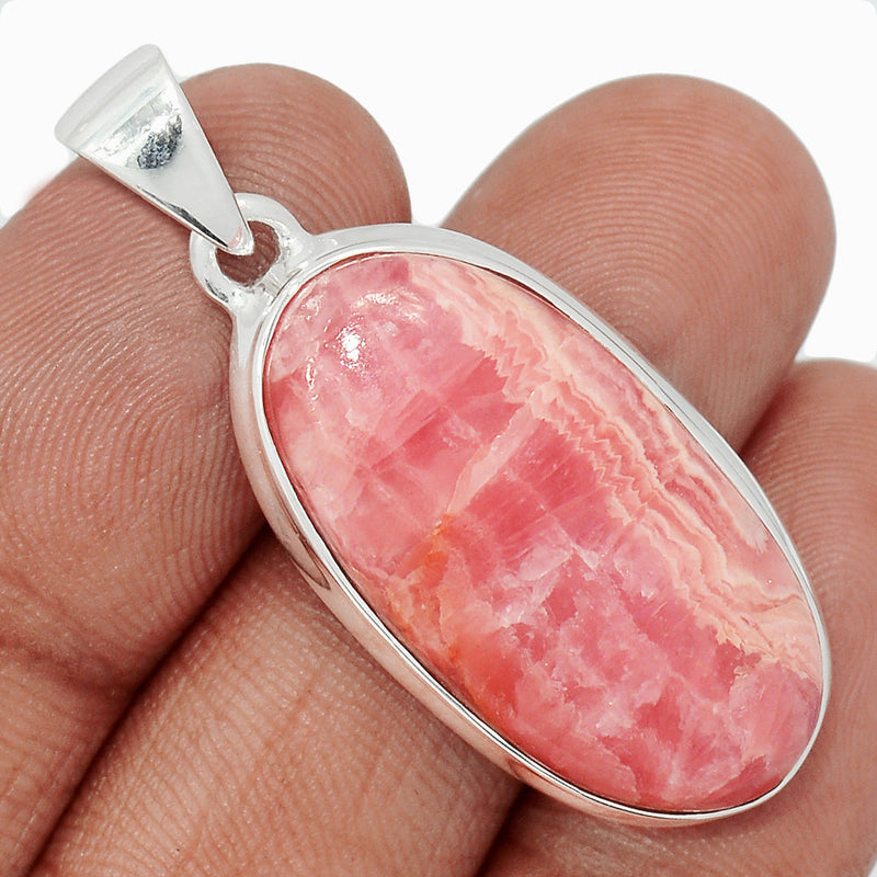 1.6" Rhodochrosite Pendants - RDOP2594