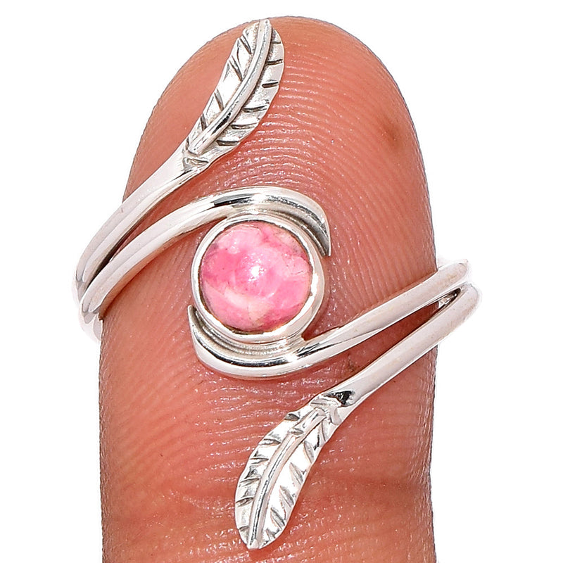 Leaves - Rhodochrosite Ring - RDOR2112