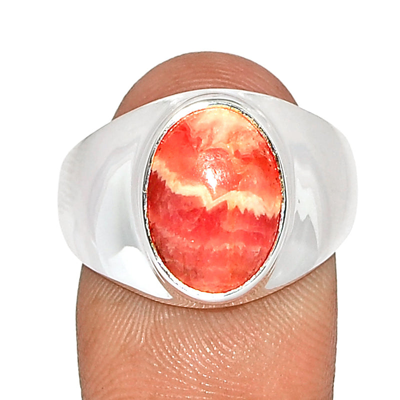 Solid - Rhodochrosite Ring - RDOR2348