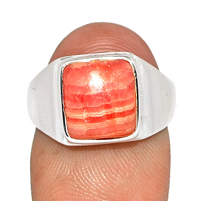 Solid - Rhodochrosite Ring - RDOR2350