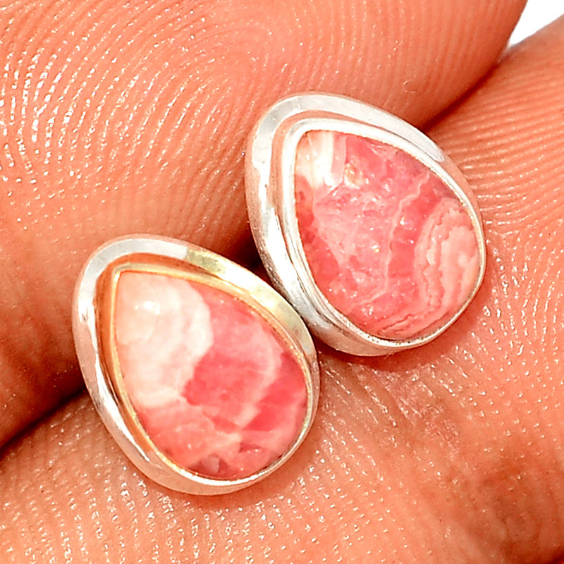 Rhodochrosite Studs - RDOS82