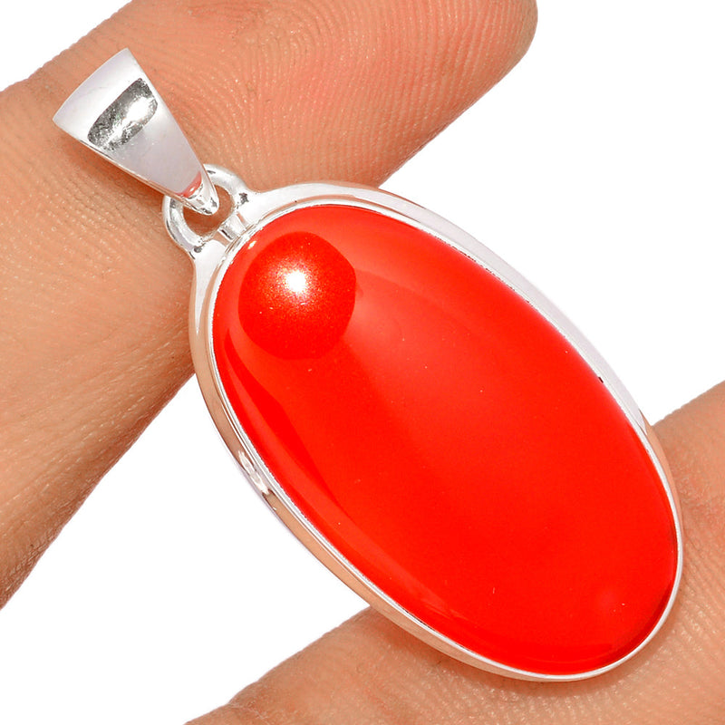 1.6" Red Onyx Pendants - RDXP72