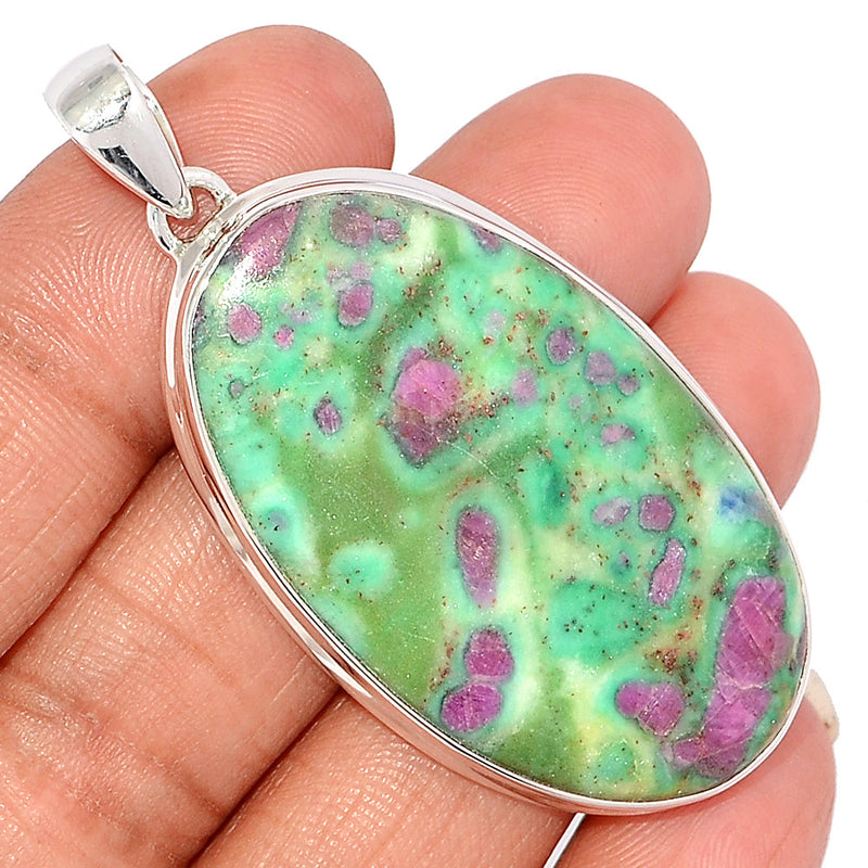 2.3" Ruby In Fuchsite Pendants - RIFP1873