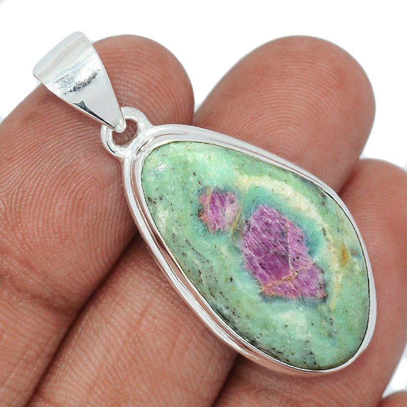 1.6" Ruby In Fuchsite Pendants - RIFP2001