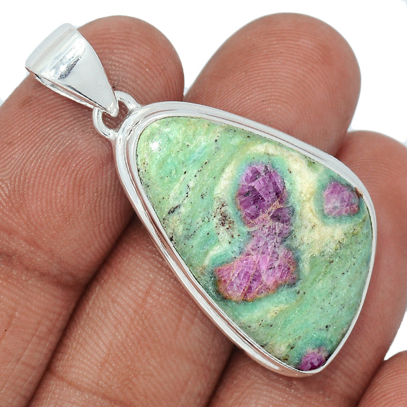 1.7" Ruby In Fuchsite Pendants - RIFP2011