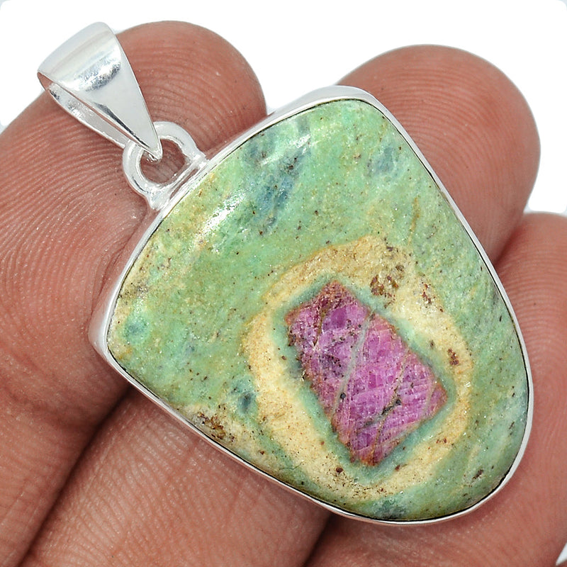 1.6" Ruby In Fuchsite Pendants - RIFP2013