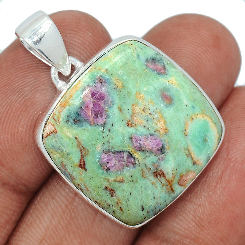 1.3" Ruby In Fuchsite Pendants - RIFP2014