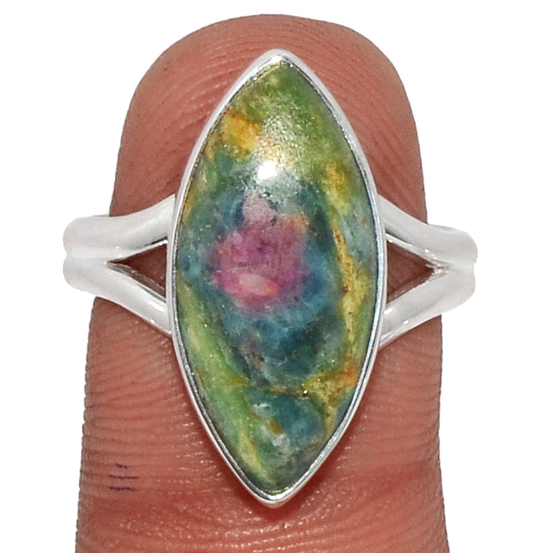 Ruby In Fuchsite Ring - RIFR1529