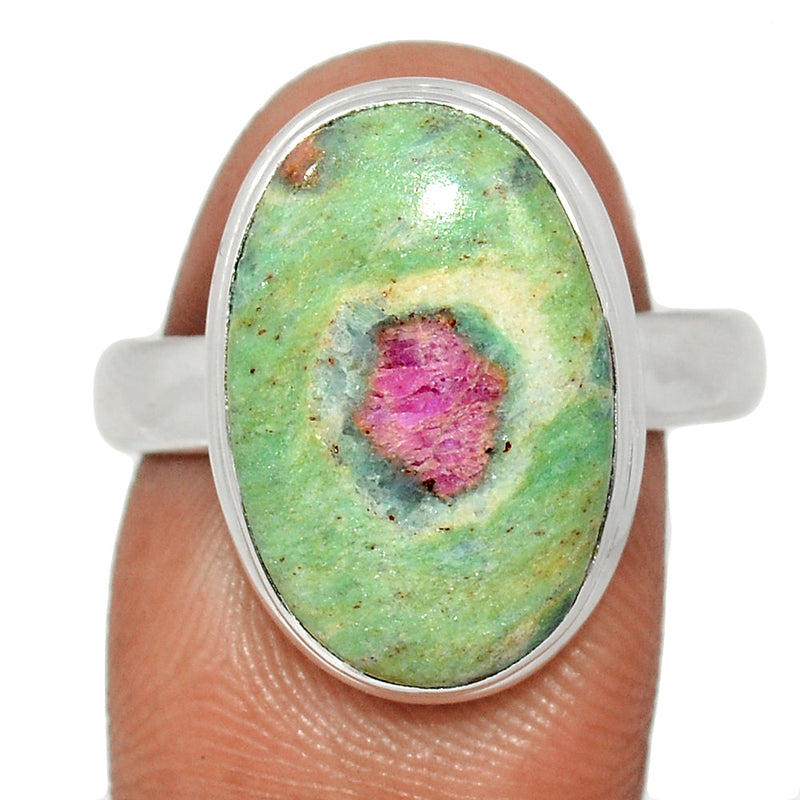 Ruby In Fuchsite Ring - RIFR2104