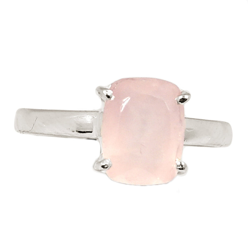 Claw - Rose Quartz Faceted Ring - RQFR1080