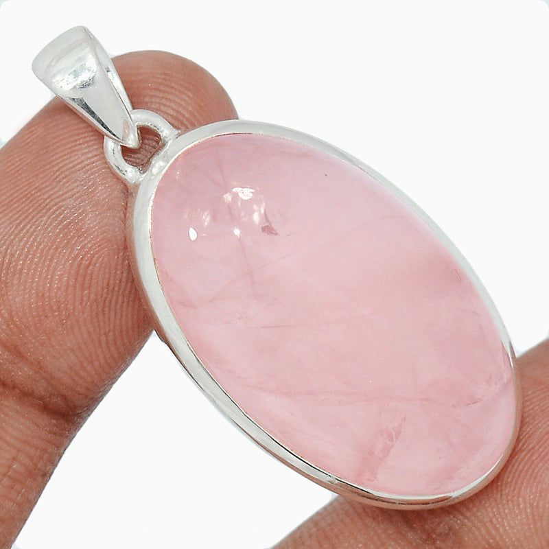 1.7" Rose Quartz Pendants - RQZP2815