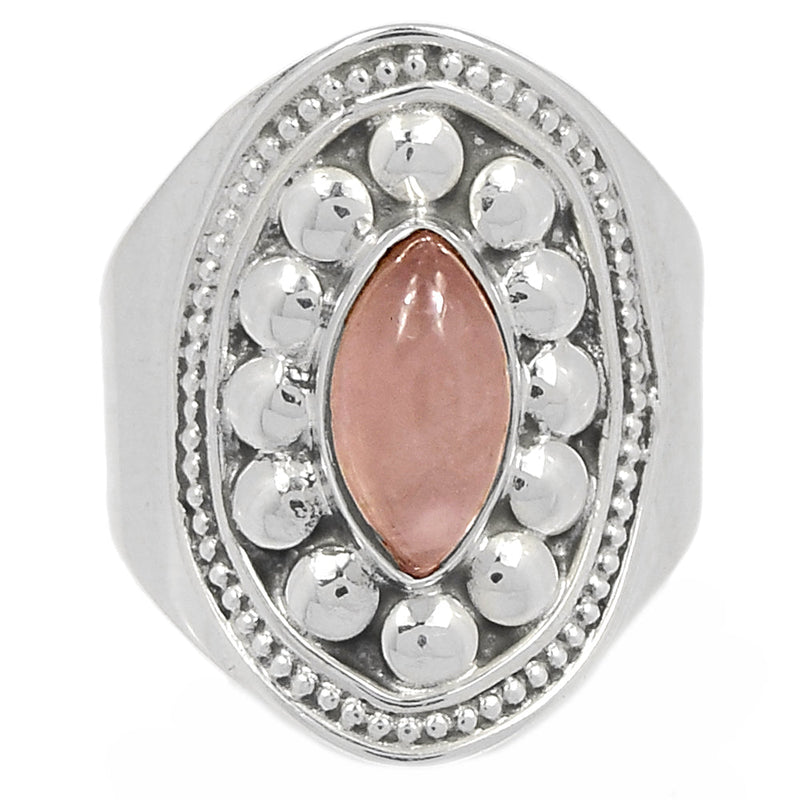 Fine Filigree - Rose Quartz Ring - RQZR2593