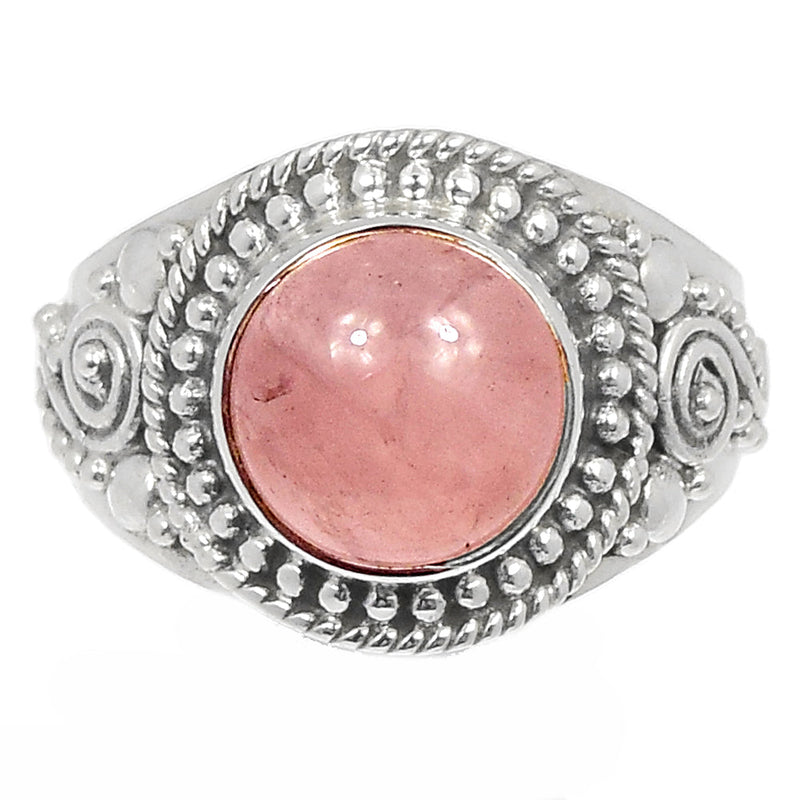 Fine Filigree - Rose Quartz Ring - RQZR2623