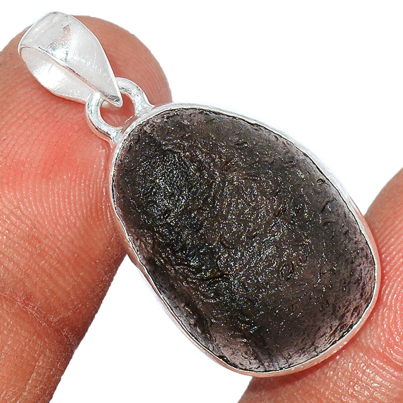 1.3" Saffordite Tektite Pendants - SDTP42