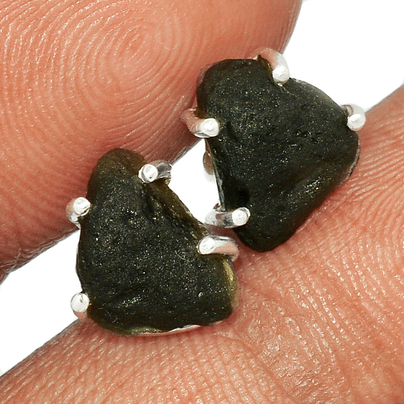 Claw - Saffordite Tektite Studs - SDTS40