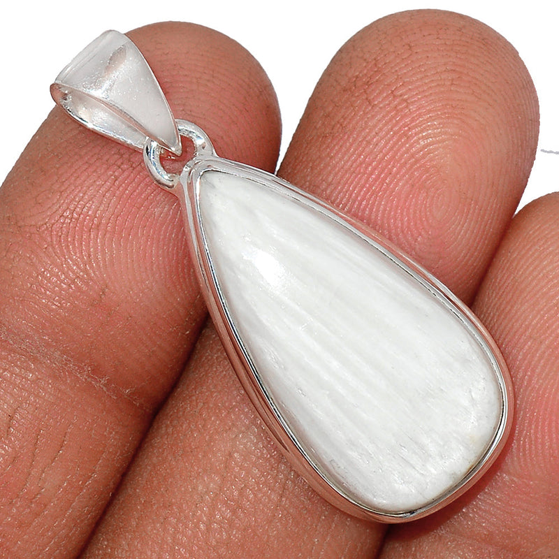 1.5" Scolecite Pendants - SLTP180