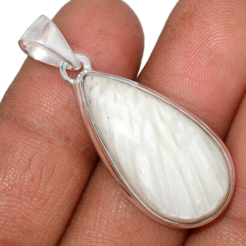 1.5" Scolecite Pendants - SLTP184