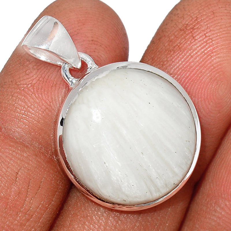 1.2" Scolecite Pendants - SLTP190