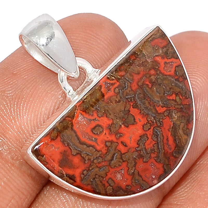 1.2" Seam Agate Pendants - SMAP487