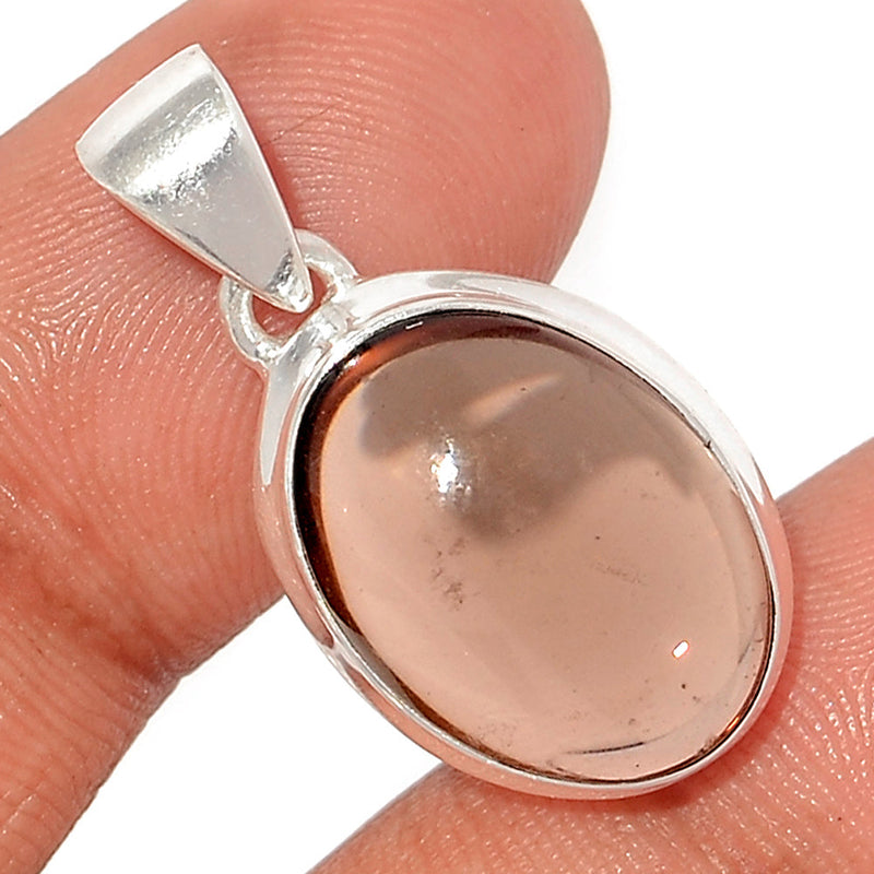 1.2" Smokey Quartz Cabochon Pendants - SMCP138