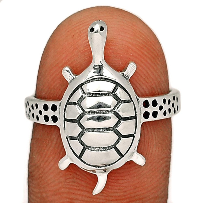 Tortoise Silver Jewelry Ring - SPJ2083