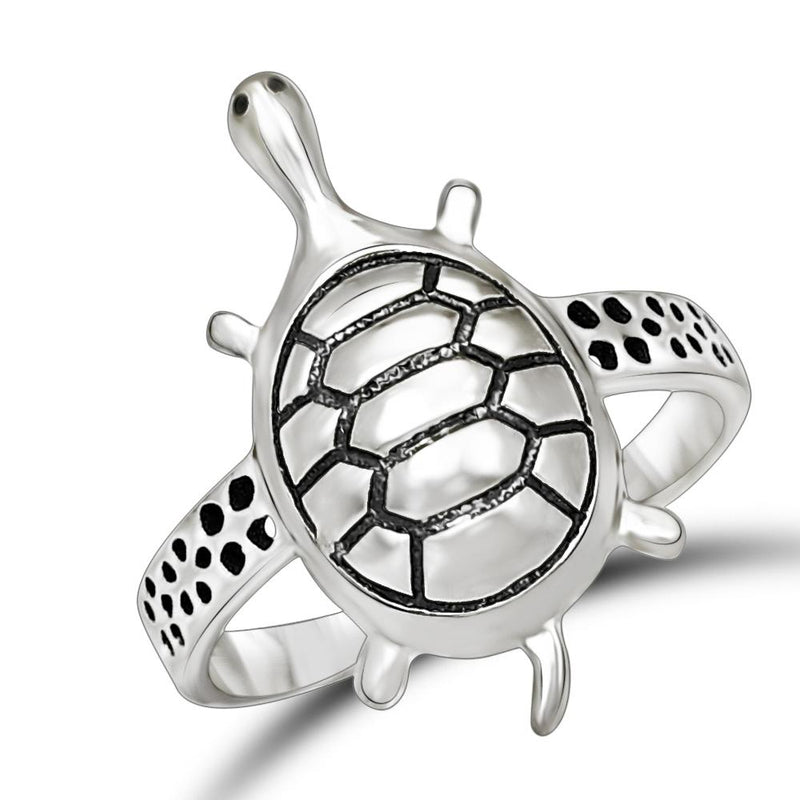 Tortoise Silver Jewelry Ring - SPJ2083